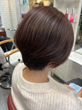 ロマンヤカタ ファース(ROMAN YAKATA fars) ツヤ感ピンクブラウン@田島(2024/8)