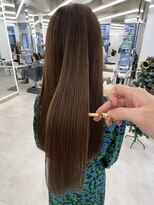 ブラウン(Brown)&nbsp;誰もが憧れるうるツヤ髪★髪質改善カラー＆トリートメント