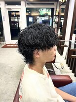 ハイパー(HYPER)&nbsp;波巻きスパイラルパーマ（メンズ/眉毛/メンズカット）