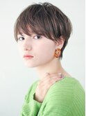 ショートヘアショートカットショートボブ前髪長め30代40代大分
