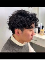 グリット オオサカ(GRIT osaka)&nbsp;メンズパーマでイメージチェンジ