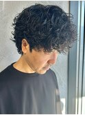 プードルパーマメンズパーマスパイラルパーマメンズカット高崎