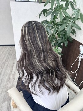 ベルヘアーデザイン 堺東(Belle hair Design) コントラストハイライト/ハイライト/ケアブリーチ/カラー