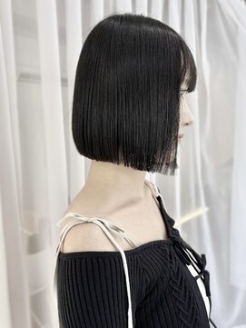 アイドットプラス 札幌大通り(i.+ODORI) ぷつっとナチュラル前下りボブ前髪あり