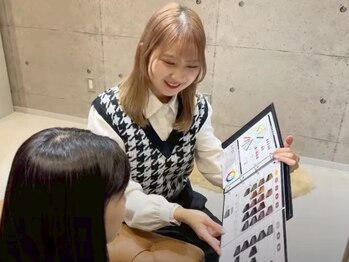 アンドヒア 谷町四丁目店(and.here)の写真/経験豊富な女性スタイリストがマンツーマンで最後まで担当!理想のスタイルが叶う【谷町四丁目/谷町六丁目】