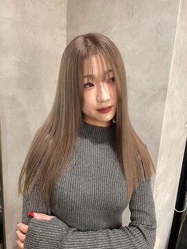 リエンス(RIENS) 【RIENS】ミルクティーベージュ×植田亜優