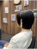 《ALETTA》ナチュラルストレート大人モードショートボブ【平塚】