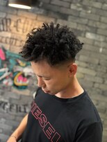 スリーセント 栄(3/cent) スパイキーアフロ