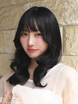 アース 稲毛海岸店(HAIR&MAKE EARTH) 韓国風ロング