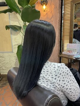 ロッソバイアルター 鎌取(ROSSO by aL-ter) 【ハイライト/アプリコットオレンジ/くびれヘア】千葉香奈