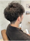 【33.メンズカット】ニュアンスパーマ・ツイストパーマも人気