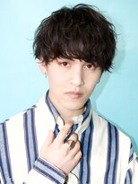 オーシャントーキョーオーバー 渋谷(OCEAN TOKYO OVER) メンズ波巻きツイスパニュアンススパイラルスパイキーショート