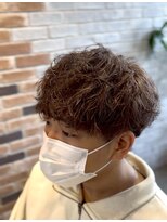 スペックホルダー(Spec Holder)&nbsp;フェザーパーマくしゃっと質感マッシュ