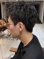リコ ヘアアンドリラクゼーション 名駅店(LICO HAIR&RELAXATION) スパイキーショート ピンパーマ 名古屋駅/メンズ