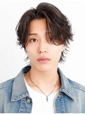 フェザーパーマ フェザーショート フェザーウルフ メンズパーマ