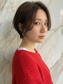 プリンス マツヤマ(Hair Salon Prince Matsuyama)の写真/【大人ショートに大変身】あなたの骨格に合わせたカットで、忙しい朝もスタイリングが楽に♪