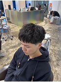 【MEN’S HAIR/サーフカール/刈り上げセンターパート/千葉】