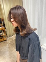 エメ 北花田(Aime)&nbsp;髪質改善×うるツヤレイヤーカットで魅力的な横顔に