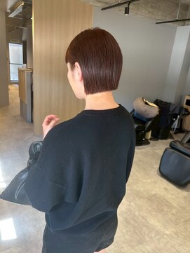 ジュベ(juve.) 大分ショートボブ顔周りレイヤーカット髪質改善カラー