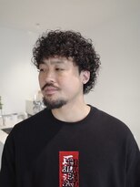 プールサイド(POOLSIDE)&nbsp;メンズパーマ　カーリーパーマ　刈り上げないパーマ　海外パーマ