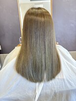 リラージュヘア(relaxu hair) オリーブカラー