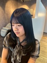 ノーヴァ バイ ボナ 前橋店(nova by bona) 【重く見えない暗髪】透け感ダークアッシュ×美髪ロング8