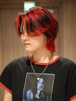 ウーズ ハラジュク(Ooze.HARAJUKU)&nbsp;ハッシュカットグレージュデザインカラーツートーンカラー原宿