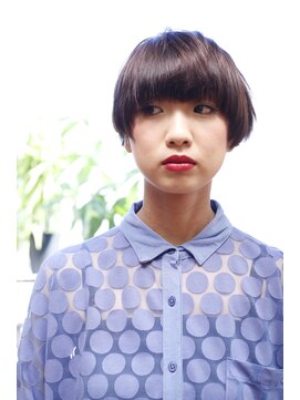 サンマルイチ ヘアアンドライフ(301 hair&life) マッシュなスリークボブ。
