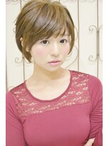 メイズ(MAZE)&nbsp;フレンチセピア3D耳かけショート【メイズ東中野・鍛原志行】