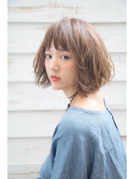 ミンクス 原宿店(MINX) 2019【MINX 原宿 須永健次 人気パーマヘア】エフォートレスボブ