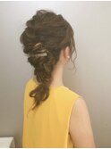 ＊ arrange hair ＊  ルーズ編み込み