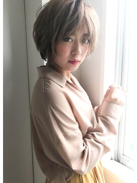 アンルポン 天満橋(un le pont) 【un le pont天満橋】小顔になれる大人ショートボブ