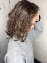オースト ヘアー ステラ 新宿店(Aust hair Stella)&nbsp;3Dハイライト×シアグレージュ【KJ】