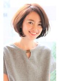 【３０代４０代50代】大人女性におススメひし形ボブ