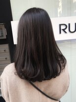 地毛風カラー × ブラウングレージュ Hair Design Collet Ginza