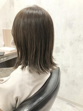 ロアン 福津店(roan) 外ハネボブ×アースカラー