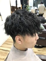 スウェル 船橋店(Swell)&nbsp;メンズツイストパーマスパイラルパーマフェード[船橋]