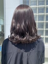 ブーム(BOOM)&nbsp;ブリーチなし透け感ラベンダーグレー