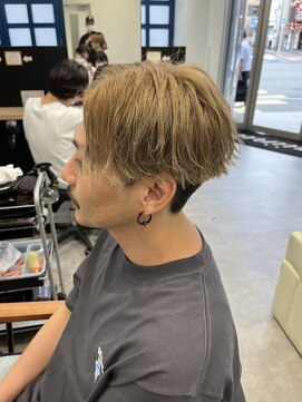 ジーニー 横浜(giinii) アップバンク　アッシュベージュ