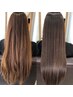 カット+髪質改善Tr+ダメージレス縮毛矯正￥20350