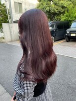 ヘアサロン ガリカ 表参道(hair salon Gallica)&nbsp;艶髪大人ラベンダーグレー/ブリーチなしダブルカラー