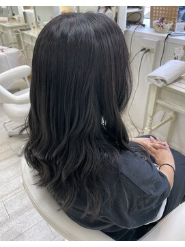 アルターシェリー(aL-ter che'rie) ブルーブラック[前髪/マチルダボブ/ピンクベージュ]