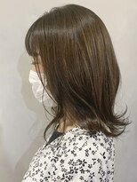 ガーデンヨコハマエスト(GARDEN YOKOHAMA est)&nbsp;ミディアム似合わせカットイメチェンフルバングハッシュカット