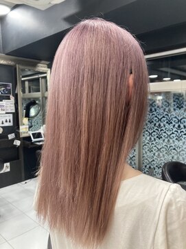 アジールヘア 東上野店(agir hair) 20代30代大人かわいい韓国風ピンクベージュ韓国ヘア【上野】