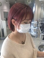 フィグバイアルテフィーチェ(fig by artefice)&nbsp;ミニボブ/ショートボブ/ピンクラベンダー/ぶつ切りボブ