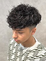 メンズココ 清澄白河店(MENS COCO)&nbsp;刈り上げショートスペインカールパーマ