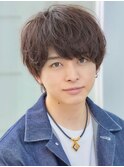 ナチュラル重ためマッシュ　ノーセットでもかっこいい　さらさら