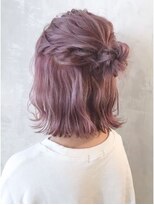 ヘアーアンドメイク リン(Hair&Make Rin)&nbsp;20代30代40代50代大人かわいい☆韓国風ピンクシフォン☆