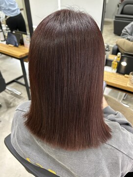 アン ビー(an B) レッドブラウン