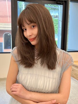 ユーフォリア エヌ 池袋サンシャイン通り店(Euphoria +n) ☆ヌーディカラー/小顔ヘア/大人ボブ/前下がりレイヤーボブ